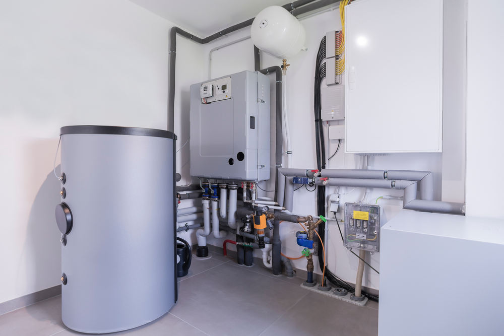 Modern,Boiler,Room,For,A,Single,Family,Home